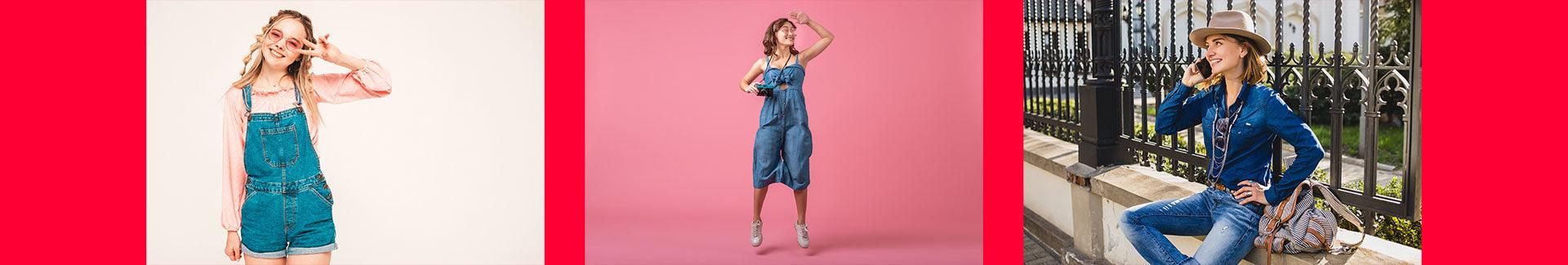 Trendy Denim Overalls for Women on Sale - Daily Fashion
