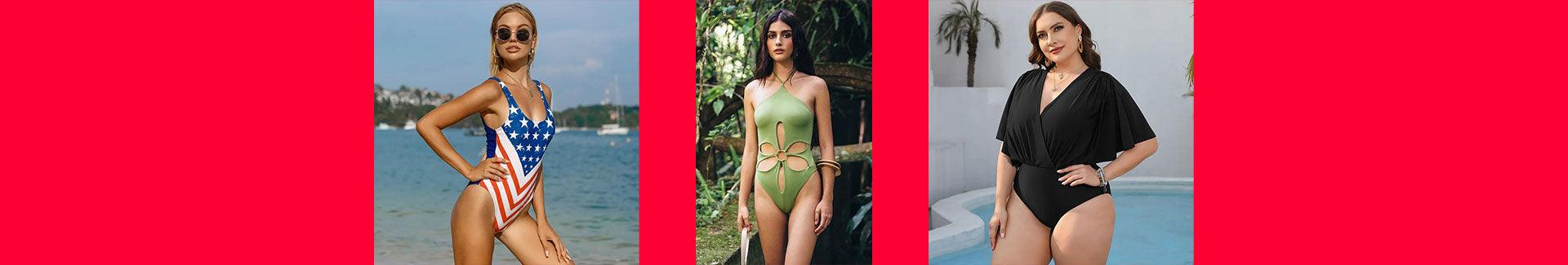 Get Ready for Summer with Women's One-Piece Swimsuits - Daily Fashion