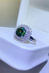 Buy 2 Carat Moissanite 925 Sterling Silver Ring On Sale - Daily Fashion